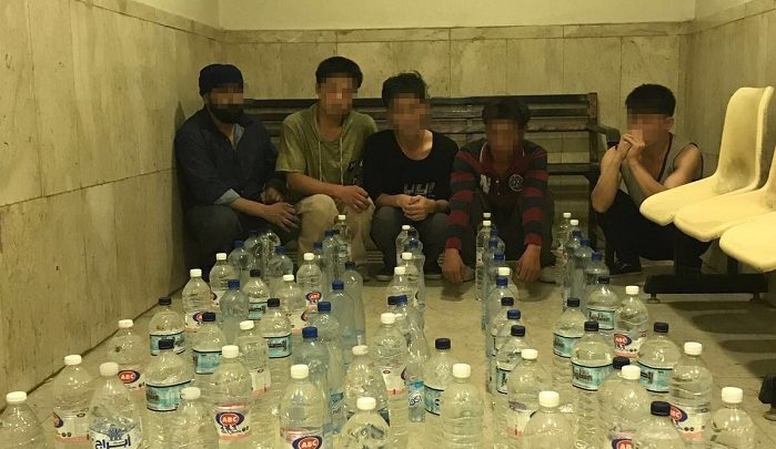 القبض على عصابة ترويج خمور في الجليب