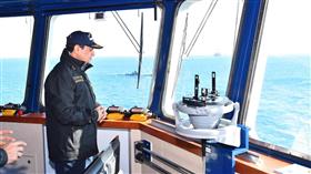 بالصور… #السيسي في عرض البحر على متن حاملة الطائرات