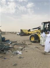 «البلدية»: إزلة 15مزادًا على طريق السالمي