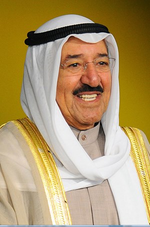 سمو الأمير لـ #مرزوق_الغانم: موقفكم مشرف ويجسد موقف #الكويت الداعم لفلسطي