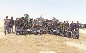 القوات الخاصة اختتمت الدورة التقدمية للقتال في المناطق المبنية