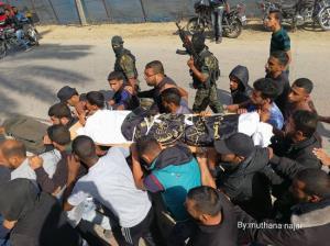 الاحتلال الإسرائيلي يحتجز جثامين خمسة شهداء فلسطينيين عُثر عليهم في نفق غزة