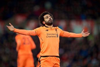 محمد صلاح يبدع و يتألق ويقود ليفربول للفوز على ستوك سيتي بثلاثية