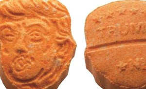 حبوب هلوسة على شكل رأس ترامب في ألمانيا