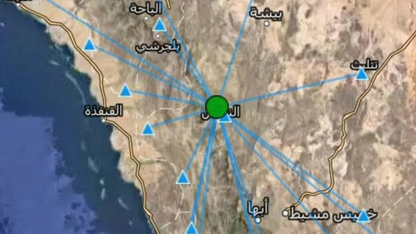 تسجيل هزة أرضية رابعة في #السعودية