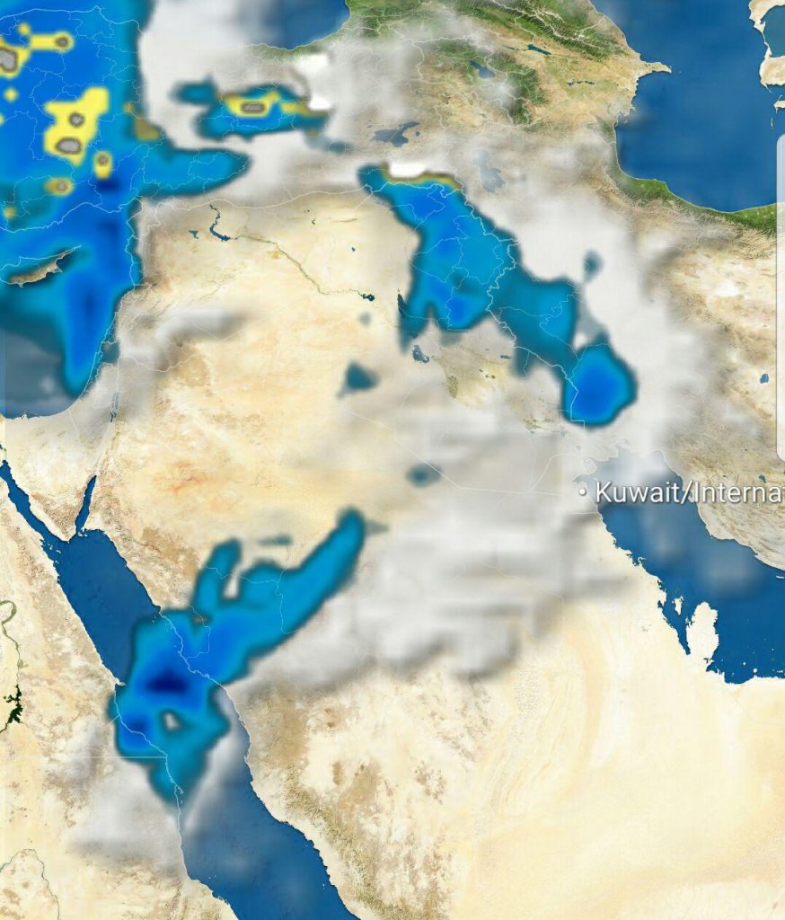 خبير أرصاد يتوقع هطول أمطار الثلاثاء المقبل