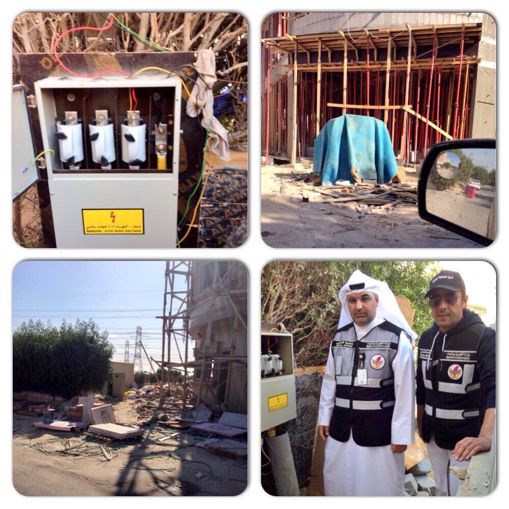 #الكهرباء تواصل حملات #الضبطية_القضائية في #مبارك_الكبير