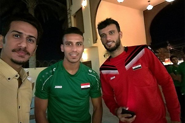 عمر السومة ينجو من زلزال العراق