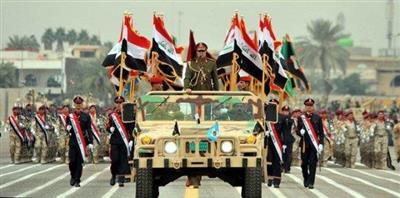 العراق ينظم عرضًا عسكريًا احتفالًا بدحر داعش