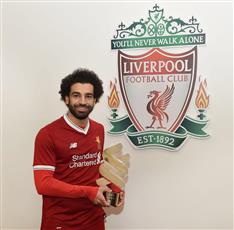 محمد صلاح لاعب الشهر في ليفربول