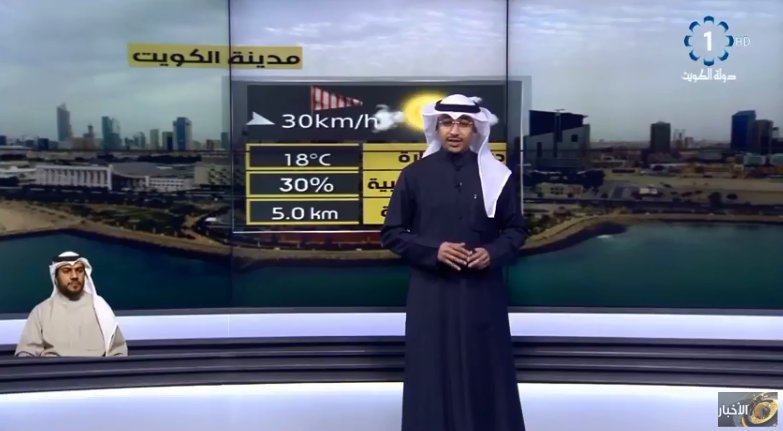 فيديو| ترسب الغبار في الساعات القليلة المقبلة والرياح شمالية غربية