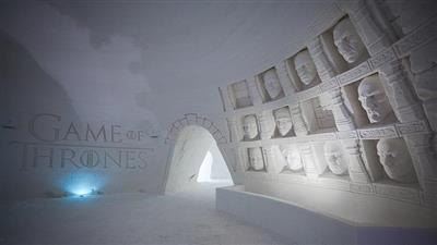 ليلة جليدية في فندق «لعبة العروش»!