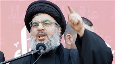 نصر الله: إسرائيل استهدفت قيادي من حماس جنوب لبنان