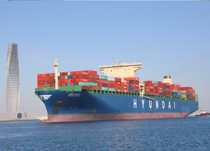 تدشين خط بحري بين قطر وكوريا الجنوبية بوصول السفينة العملاقة “هيونداي درايف”