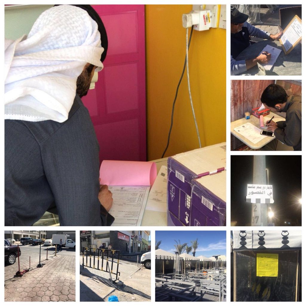 10 انذارات مابين مزروعات تحجب الرؤية و تعدي على أملاك الدولة في #مبارك_الكبير