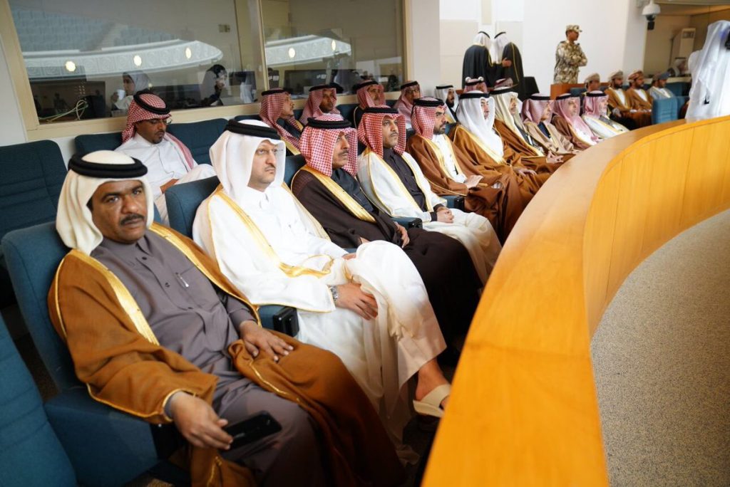 شاهد…رؤساء ووفود برلمانات دول مجلس التعاون أثناء حضورهم جانب من جلسة #مجلس_الأمة اليوم