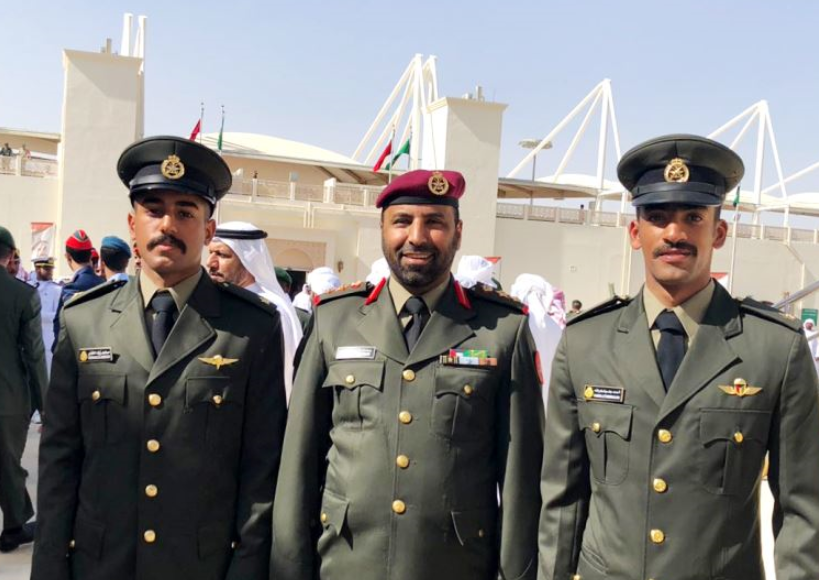تخريج ضابطين كويتيين من كلية عسكرية في الإمارات
