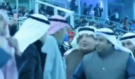 #فيديو| فرحة الحميدي السبيعي ورئيس نادي #القادسية  #القادسية_الكويت #كأس_ولي_العهد