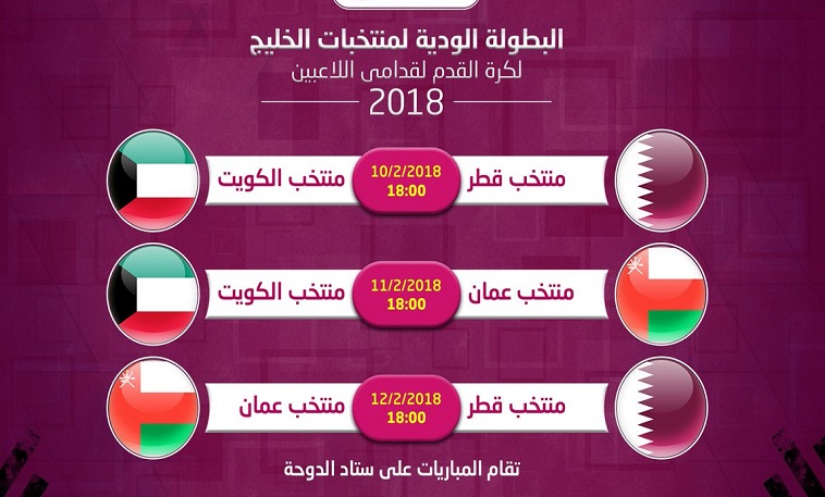 منتخب الكويت لقدامى اللاعبين يلاقي عمان في الدوحة
