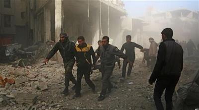 #سوريا: ارتفاع حصيلة الغارات على #الغوطة إلى أكثر من 200 قتيل