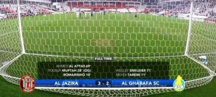 الجزيرة الإماراتي يتغلب على الغرافة القطري والأهلي السعودي ينتزع الصدارة