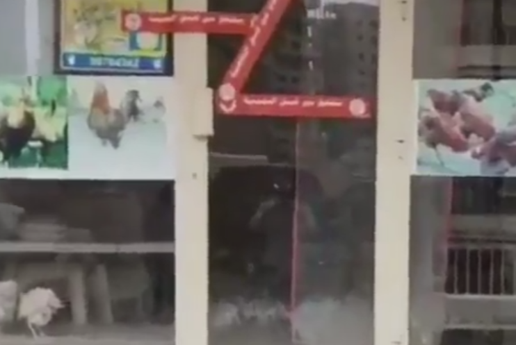 بالفيديو | حبس ” طيور حية” بمحل مغلق في منطقة المهبولة