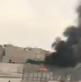 #فيديو| اخماد حريق بالقرب من محول كهربائي بمنطقة سعد العبدالله