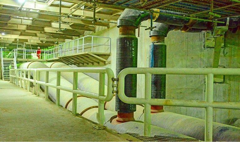 بالصور | الجامعة تتسلم نفق الخدمات في مدينة صباح السالم الجامعية