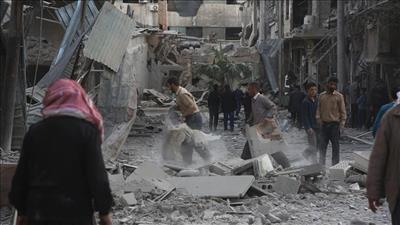 المرصد السوري: مقتل 900 مدني بينهم 188 طفلاً في الغوطة الشرقية