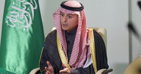 وزير الخارجية السعودي: ميليشيا الحوثي أطلقت 100 صاروخ بالستي على المملكة
