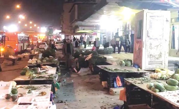 18 مخالفاً حصاد مداهمة سوق عشوائي بالجليب ليلاً