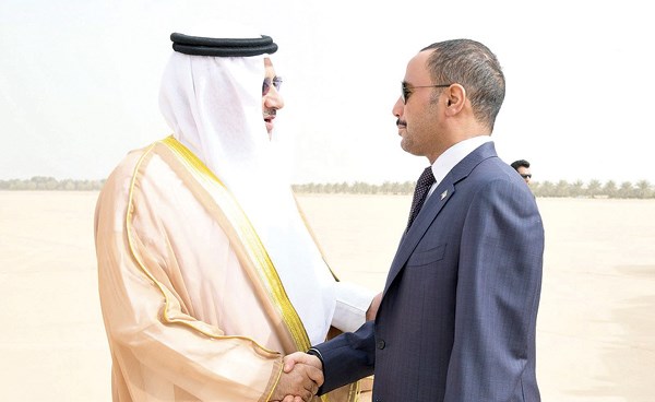 الغانم عاد من اليابان بعد زيارة رسمية