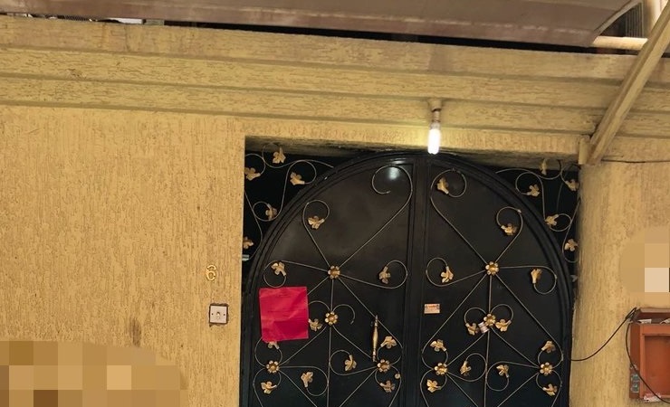 إنذار سكن عزاب في منطقة الظهر