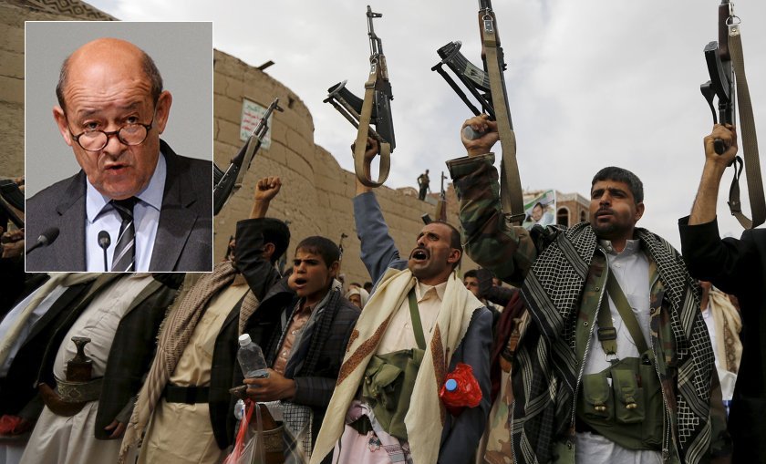 فرنسا تتهم إيران بتسليح الحوثيين في اليمن