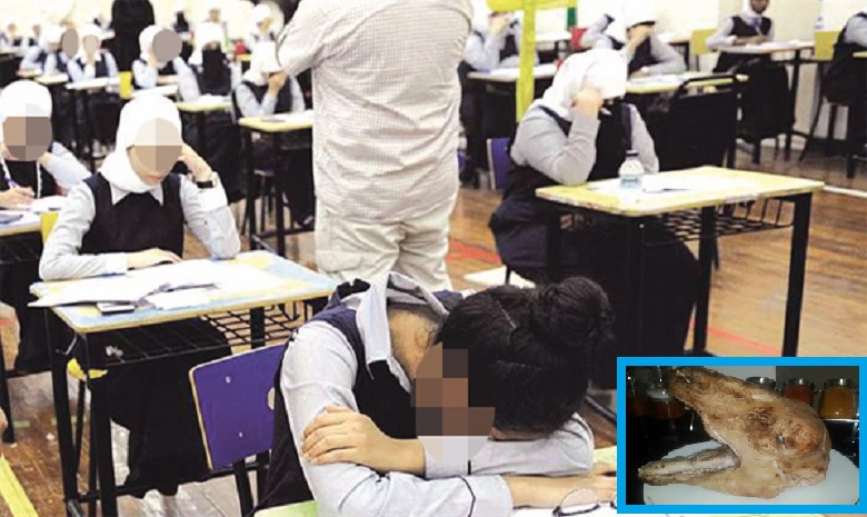 طالبة ثانوي تُفاجأ بـ”رأس خروف” مع رسالة تهديد بالقتل في حقيبتها.. و”التربية” تحقق!