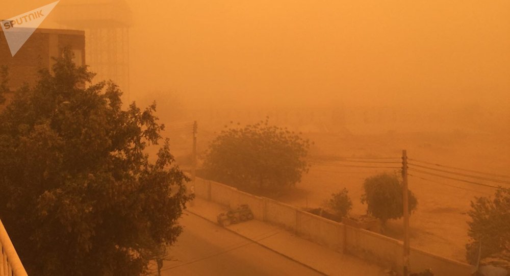 الغبار يضرب #السعودية و #الكويت و #السودان ويتجه نحو #البحرين