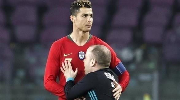 كريستيانو رونالدو ضحية ممثل كوميدي