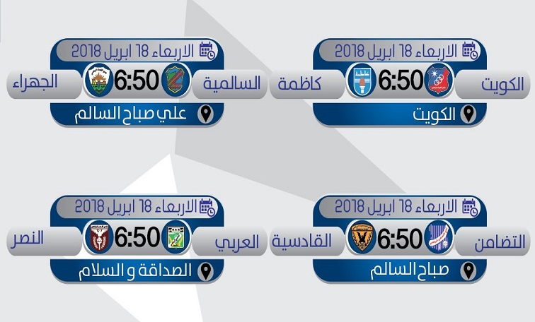 إسدال الستار على الدوري بـ 4 مباريات الأربعاء المقبل