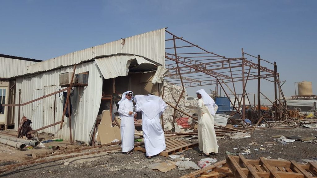 إزالة 42 ألف متر من التعديات على أملاك الدولة بـ #جنوب_خيطان