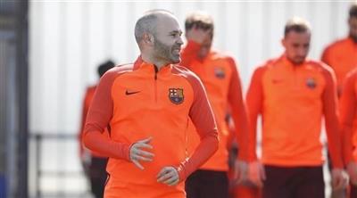 برشلونة يختتم استعداداته لمواجهة ليغانيس