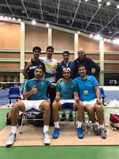 «أزرق التنس» يتأهل للمجموعة الثانية في بطولة «كأس ديفيز 2019»