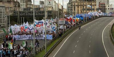 احتجاجات في الأرجنتين على زيادة أسعار الغاز والكهرباء