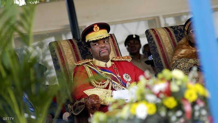 ملك سوازيلاند يعلن تغيير اسم بلاده