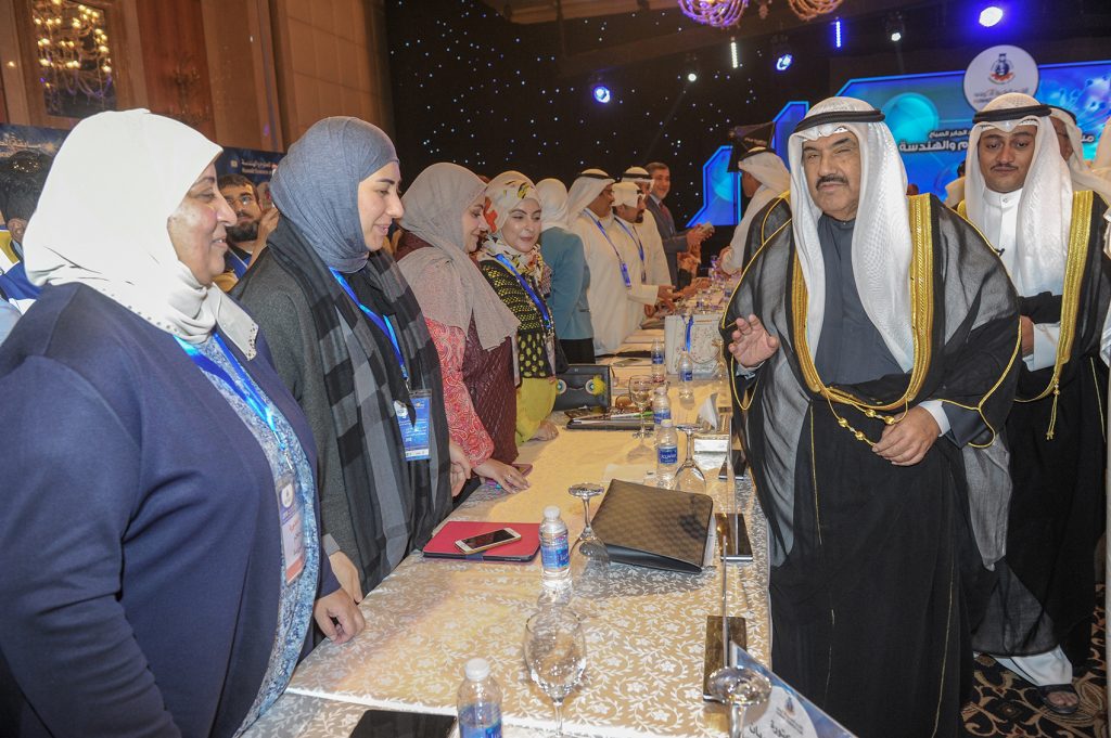 سمو الشيخ ناصر المحمد: المشاركون بمسابقة الكويت للعلوم والهندسة عكسوا قيمة العقلية المبدعة