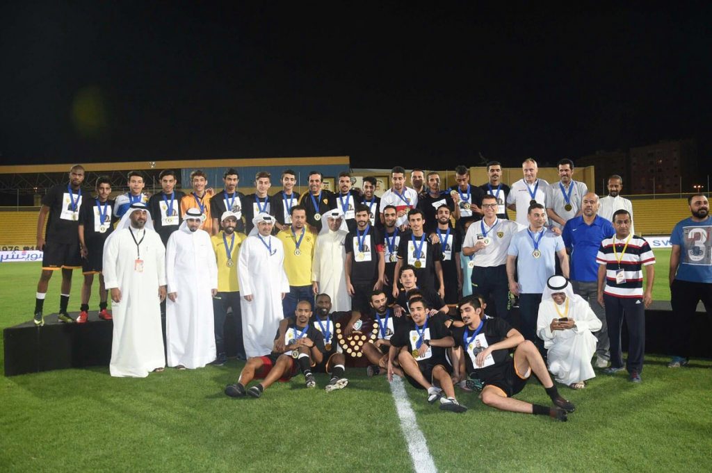 تتويج #القادسية بلقب دوري الشباب