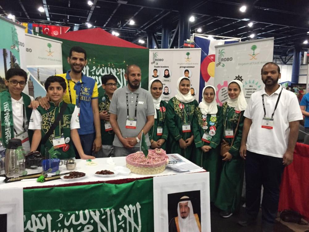 فريق سعودي يحقق المركز الثالث عالمياً في برمجة الروبوت
