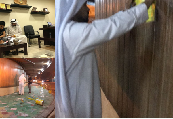 ازالة 3 بقالات وتوجيه 8 إنذارات تعدٍ على املاك الدولة بالفروانية
