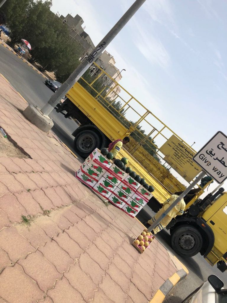 مصادرة واتلاف 50 كيلو بطيخ و12 كيلو شمام بـ #مبارك_الكبير