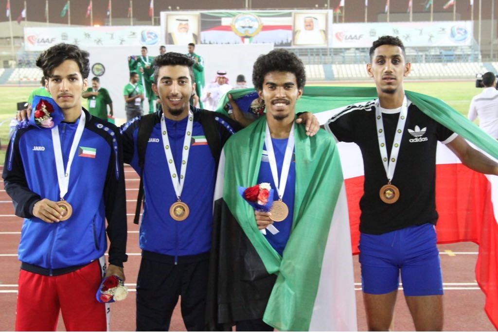 الكويت تحقق 15 ميدالية في بطولة الخليج الـ 16 لألعاب القوى للشباب