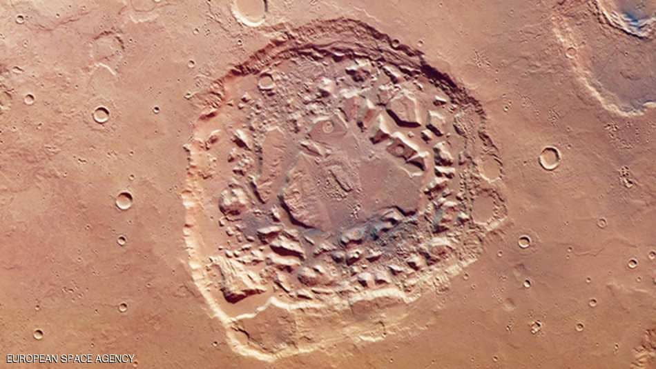 صورة “بركان المريخ” تحيّر العلماء